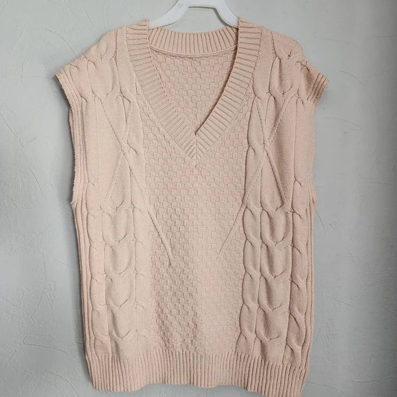 V Neck Sweater Vest - Picture 1 of 8